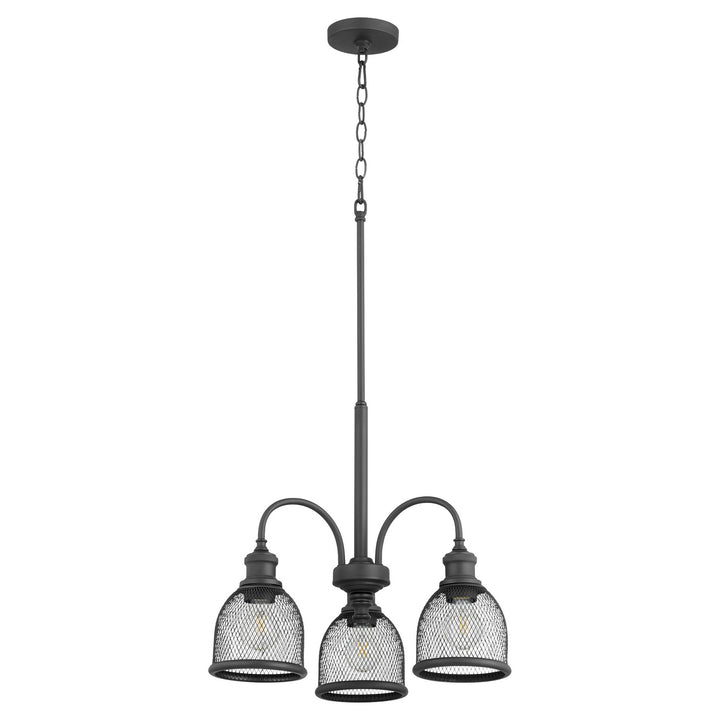 Quorum Omni 6212-3-69 Chandelier Light - Noir