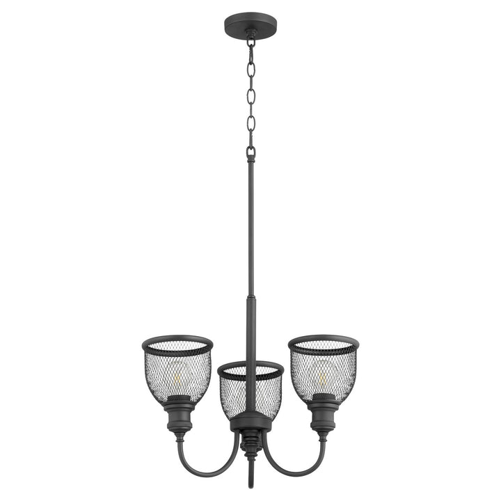 Quorum Omni 6212-3-69 Chandelier Light - Noir