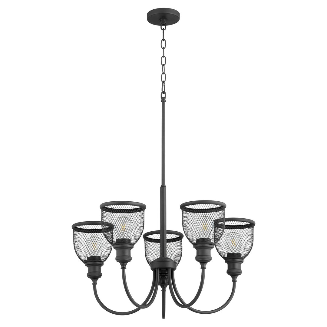 Quorum Omni 6212-5-69 Chandelier Light - Noir