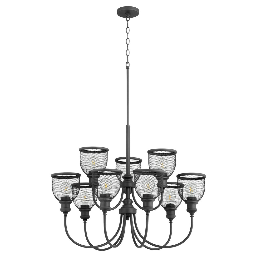 Quorum Omni 6212-9-69 Chandelier Light - Noir