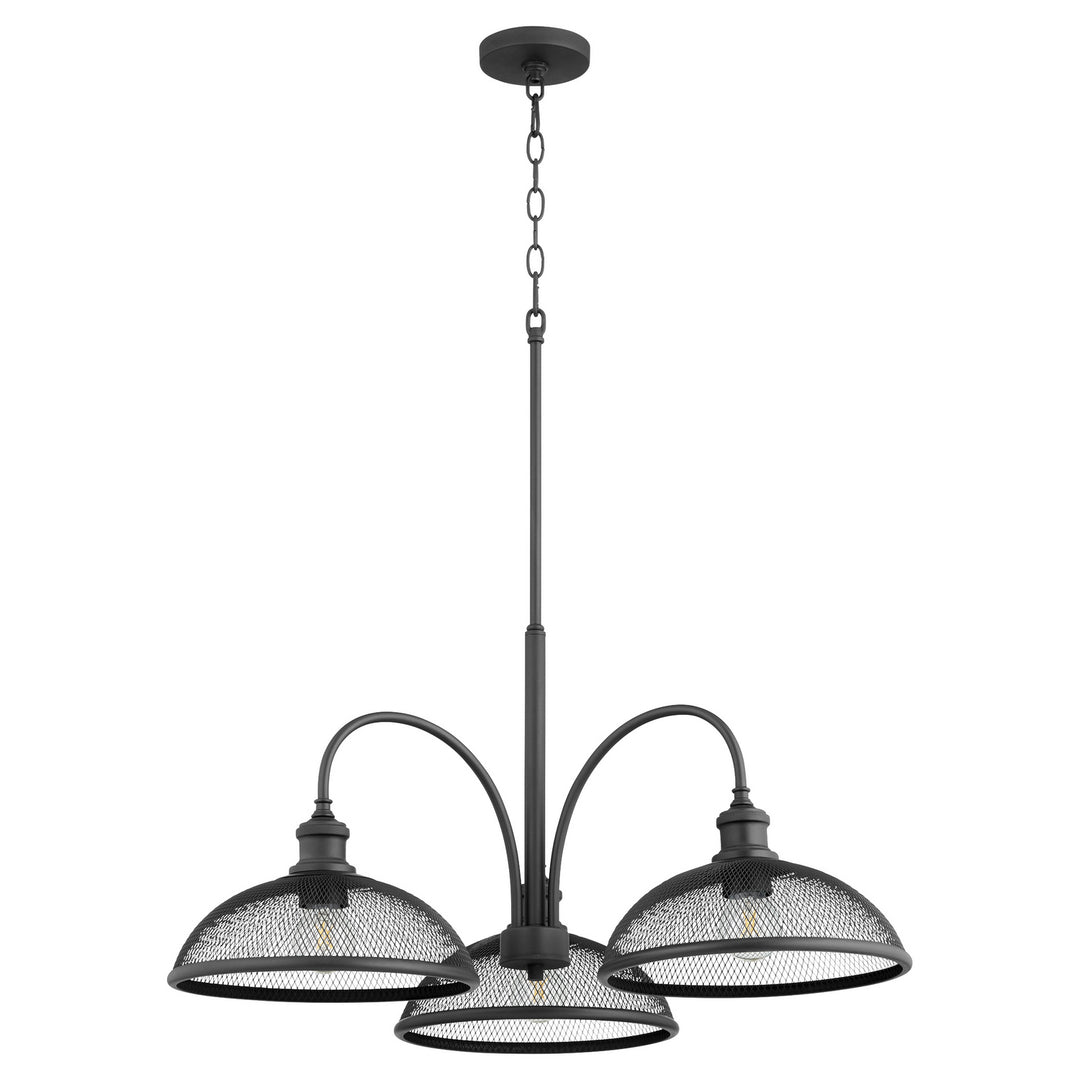 Quorum Omni 6312-3-69 Chandelier Light - Noir