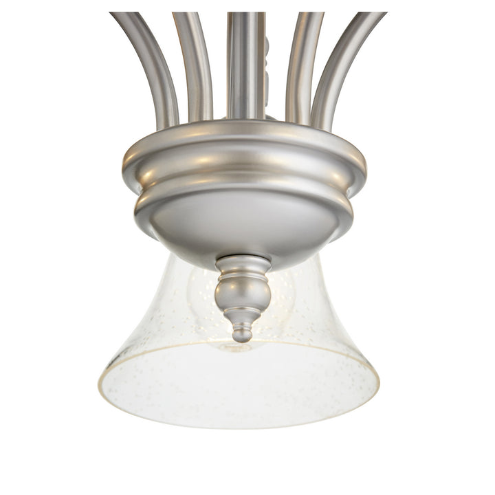 Quorum Aspen 6477-5-64 Chandelier Light - Classic Nickel