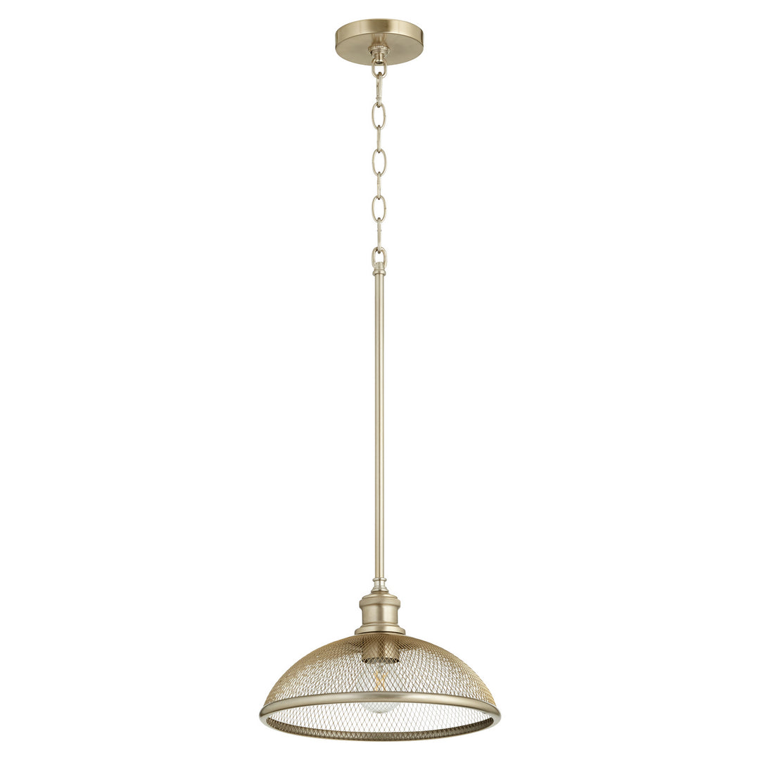 Quorum Omni 8212-80 Pendant Light - Aged Brass