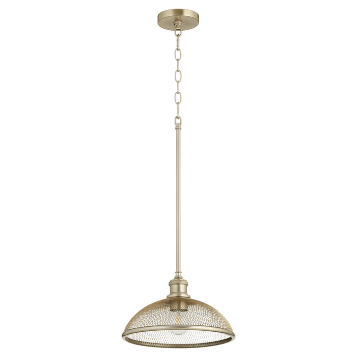 Quorum Omni 8212-80 Pendant Light - Aged Brass