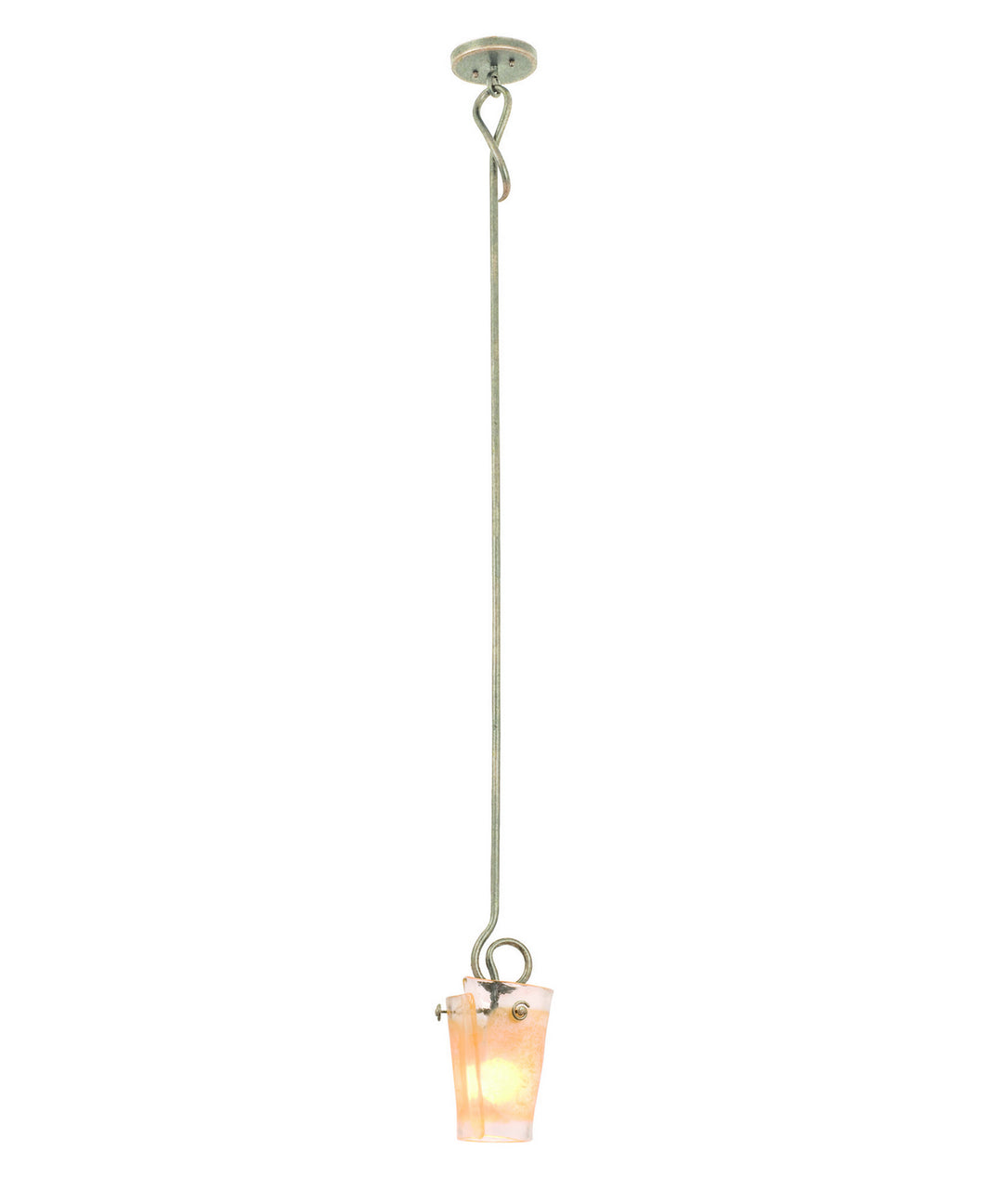 Kalco Tribecca 1851PS/ANTQ Pendant Light - Pearl Silver