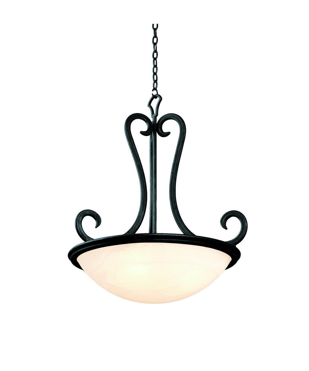 Kalco Santa Barbara 3177TO/ALAB Pendant Light - Tortoise Shell