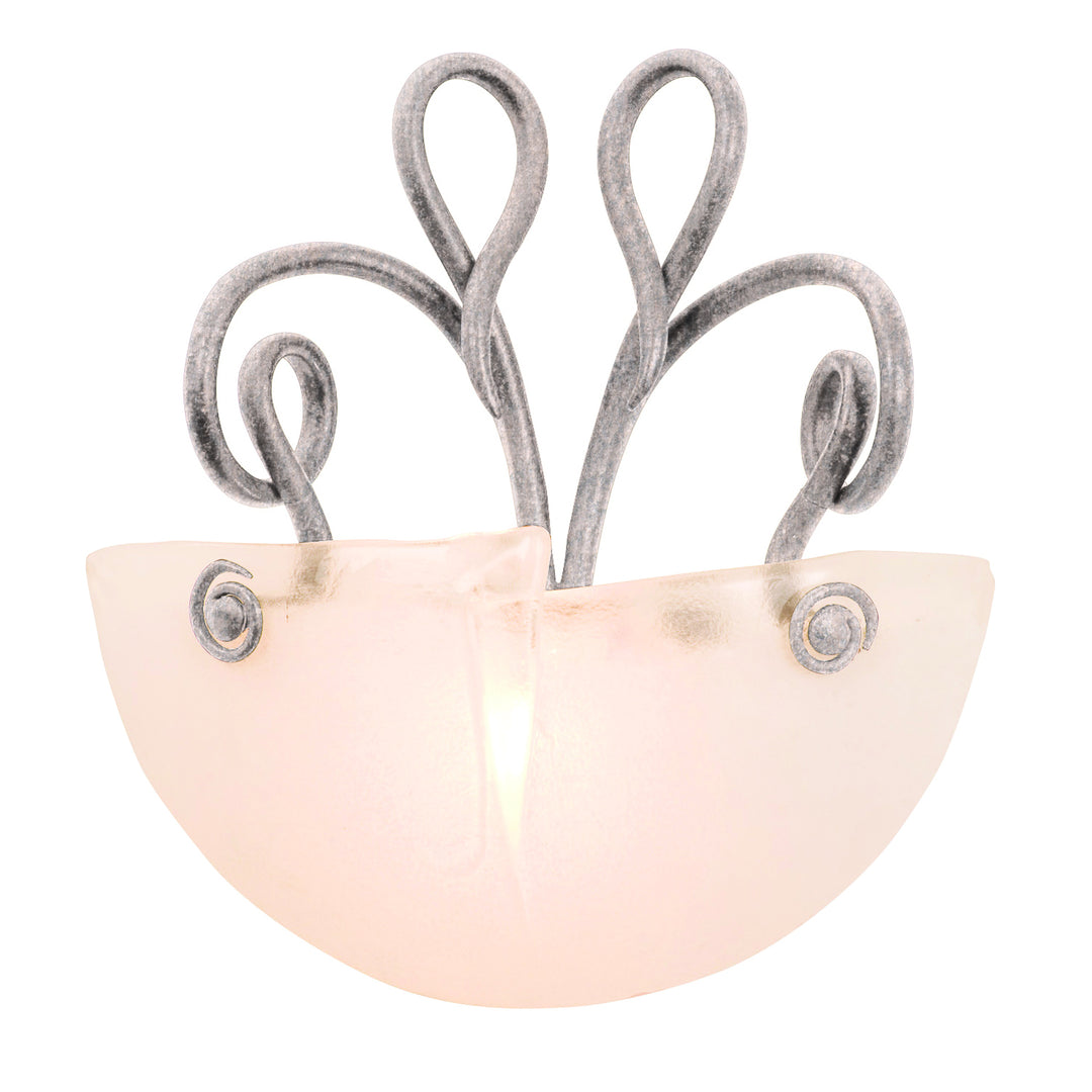 Kalco Tribecca 4154PS/FROST Wall Light - Pearl Silver