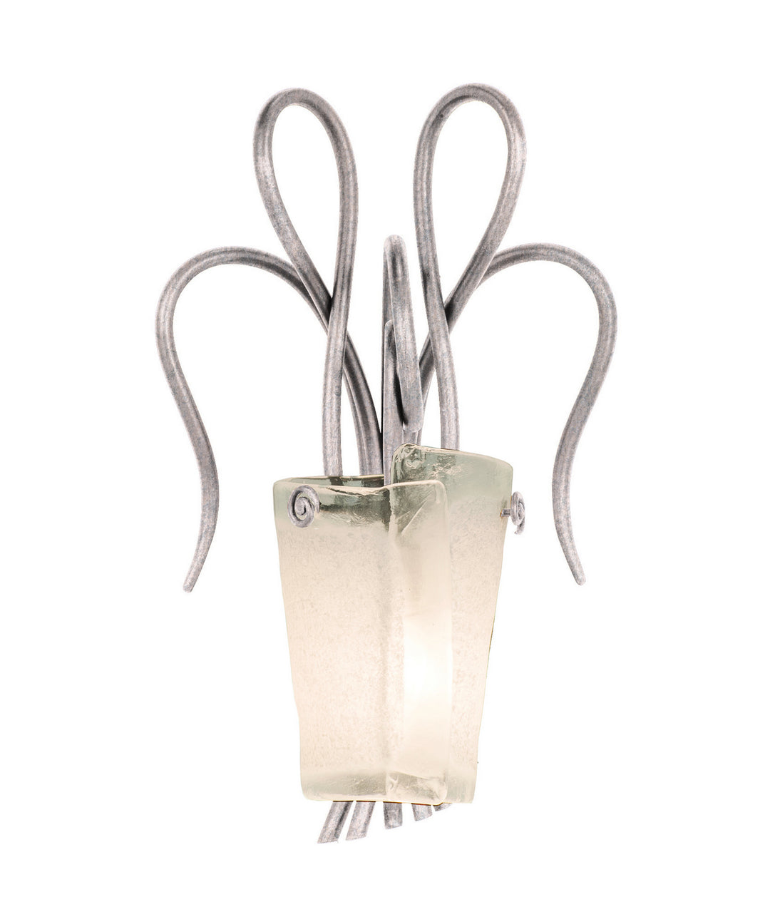 Kalco Tribecca 4285PS/FROST Wall Sconce Light - Pearl Silver