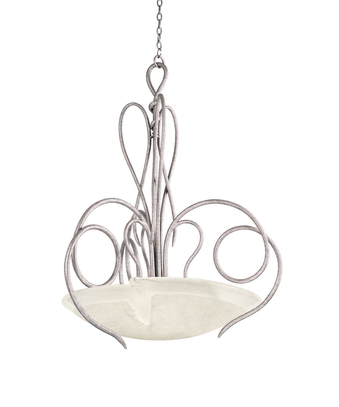 Kalco Tribecca 4287PS/FROST Pendant Light - Pearl Silver