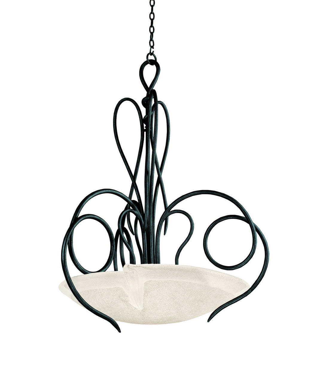 Kalco Tribecca 4287TO/FROST Pendant Light - Tortoise Shell