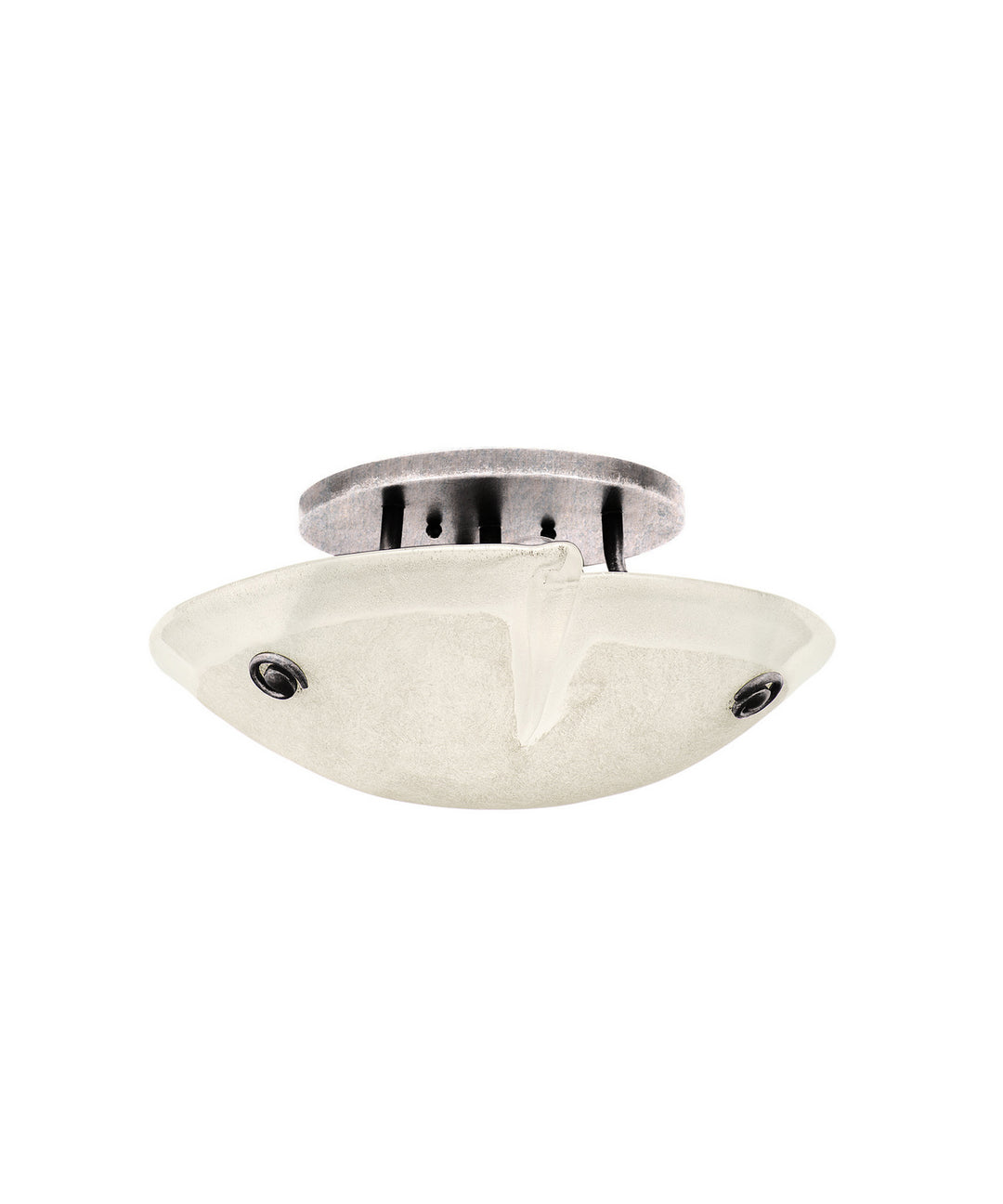 Kalco Tribecca 4296PS/FROST Ceiling Light - Pearl Silver