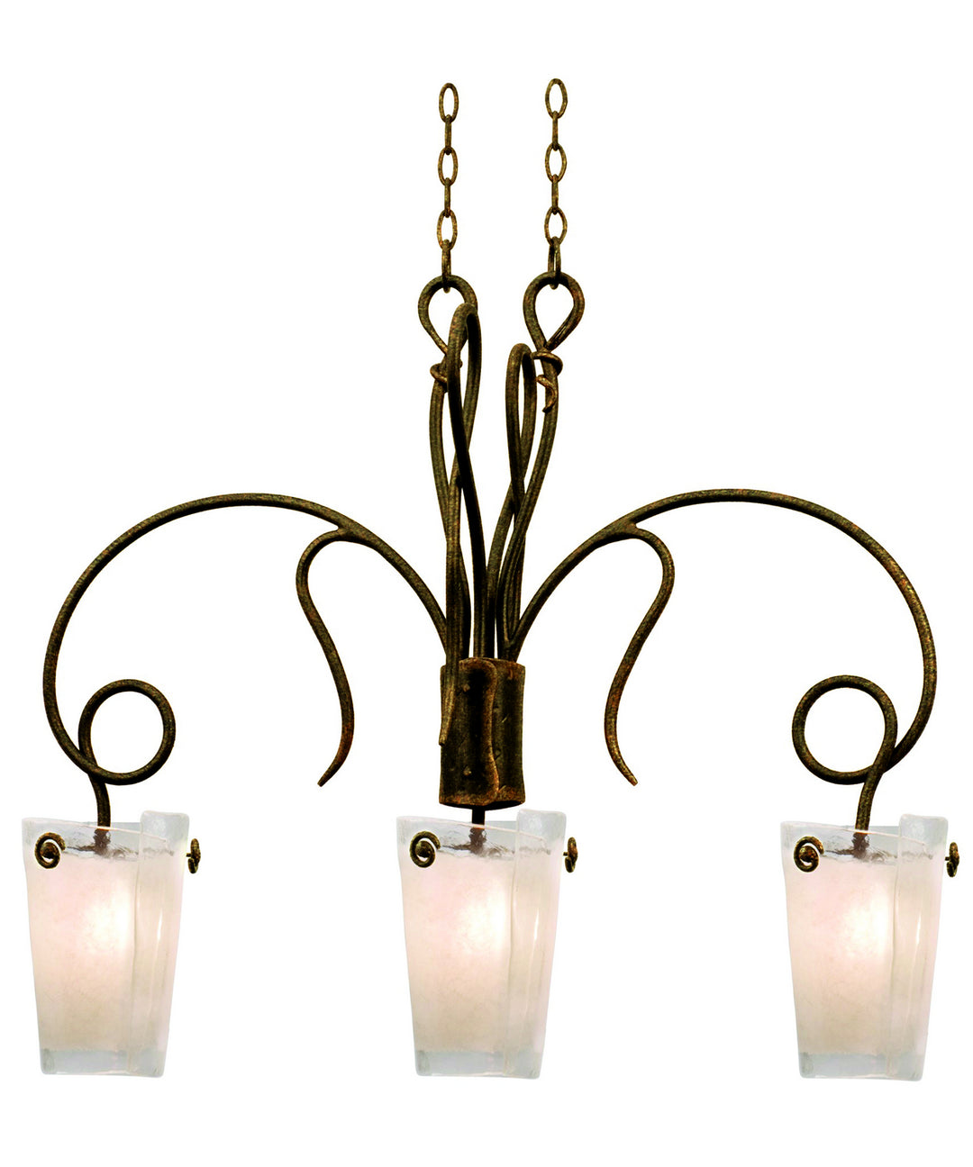 Kalco Tribecca 4300AC/FROST Pendant Light - Antique Copper