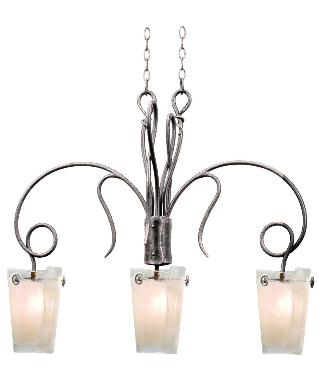 Kalco Tribecca 4300PS/FROST Pendant Light - Pearl Silver