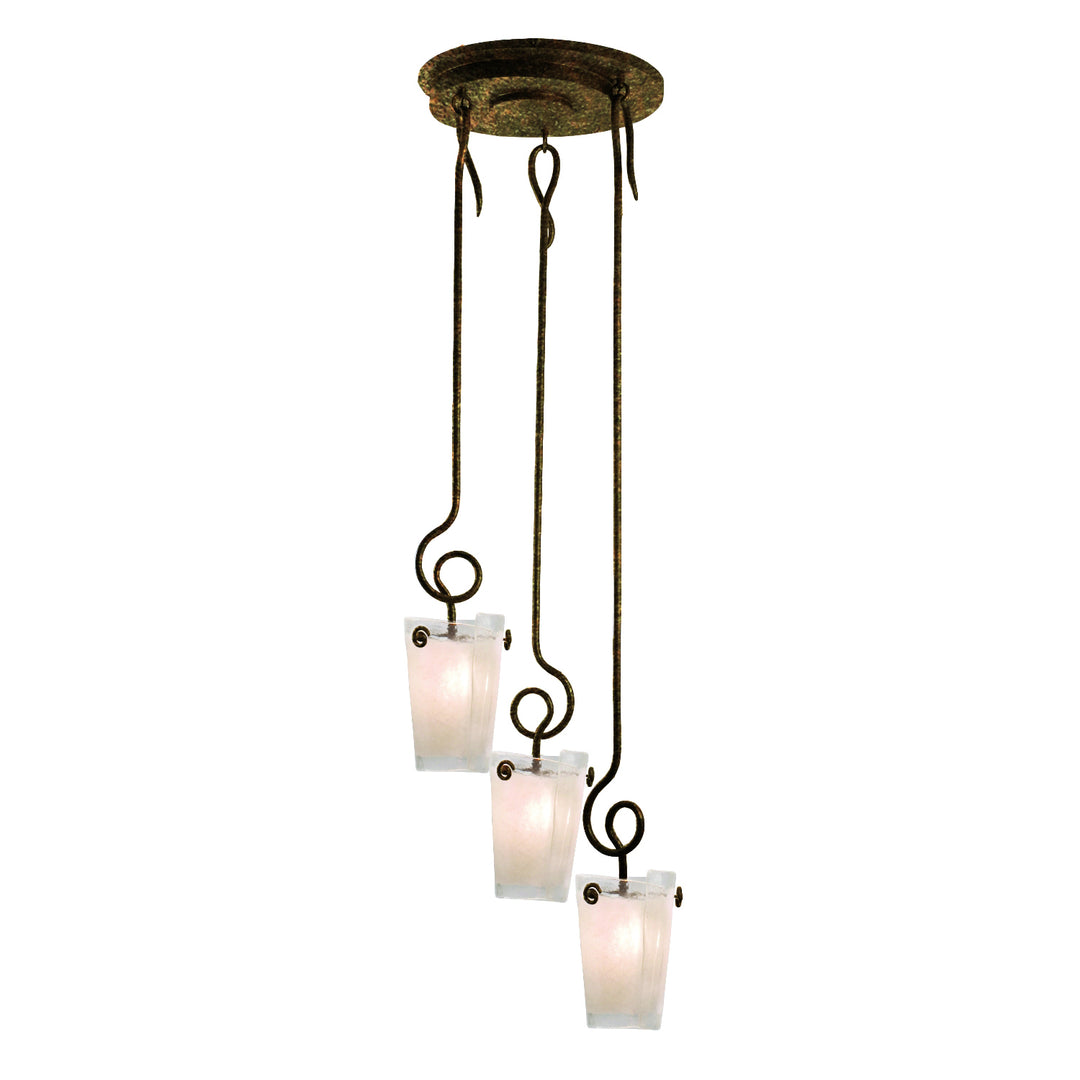 Kalco Tribecca 4302AC/FROST Pendant Light - Antique Copper