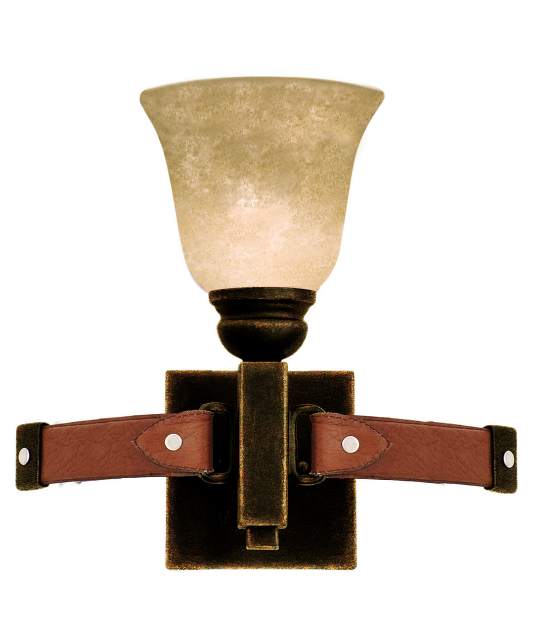 Kalco Rodeo Drive 4641AC/ECRU Wall Sconce Light - Antique Copper