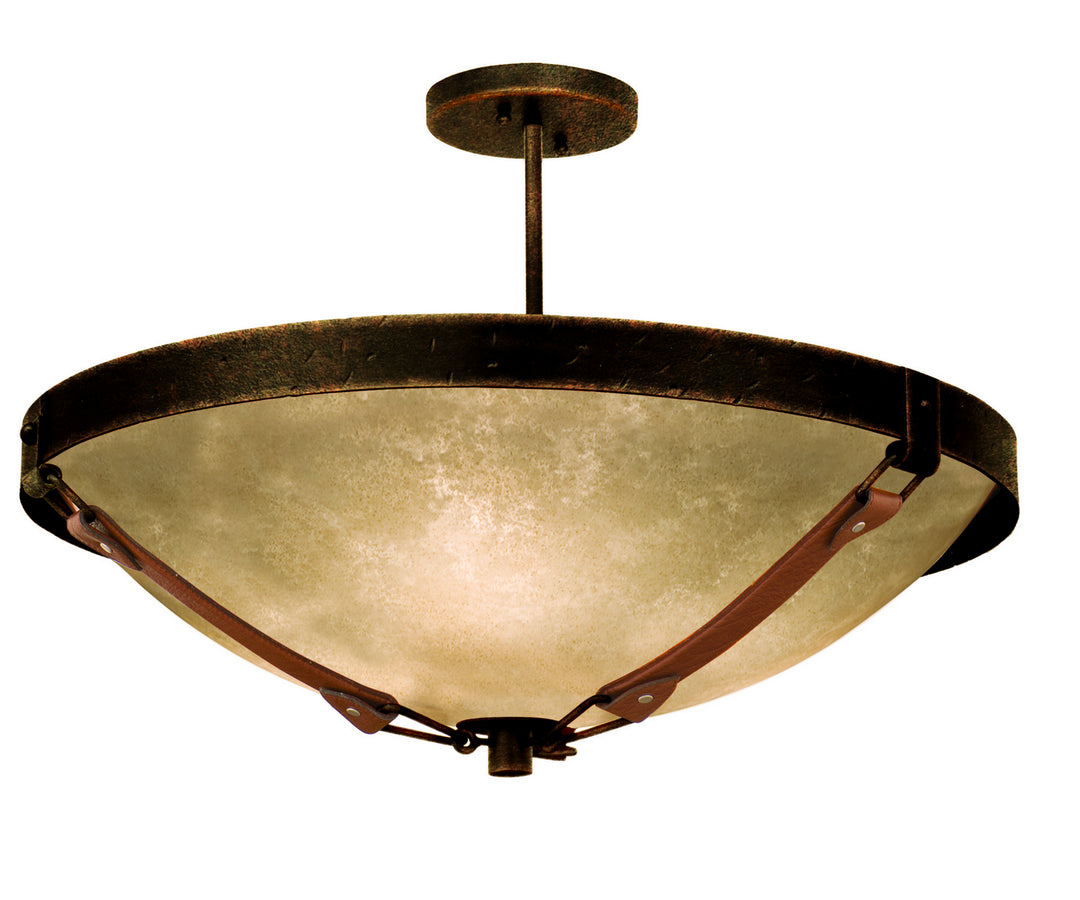 Kalco Rodeo Drive 4645AC/ECRU Ceiling Light - Antique Copper