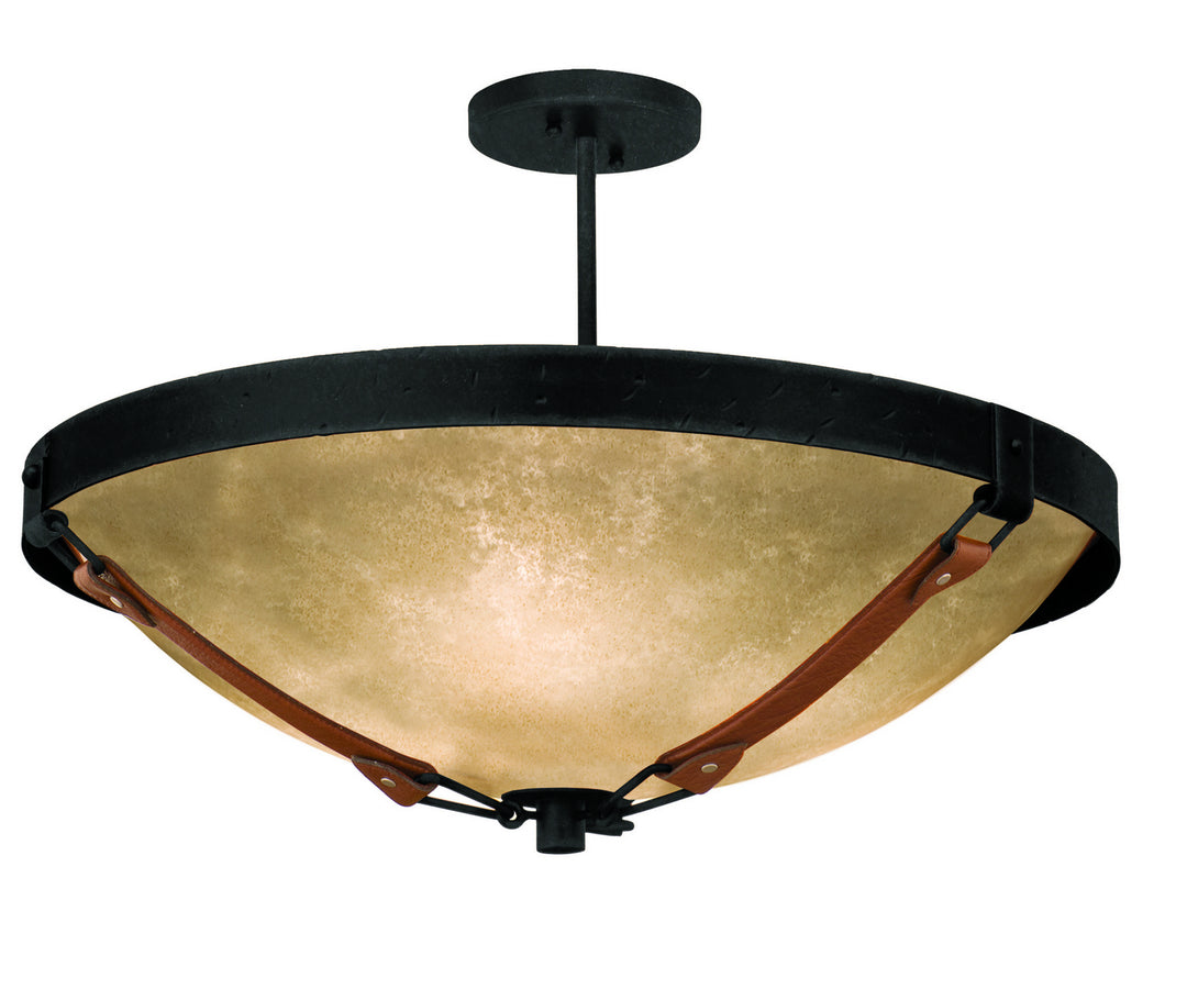 Kalco Rodeo Drive 4645B/ECRU Ceiling Light - Black