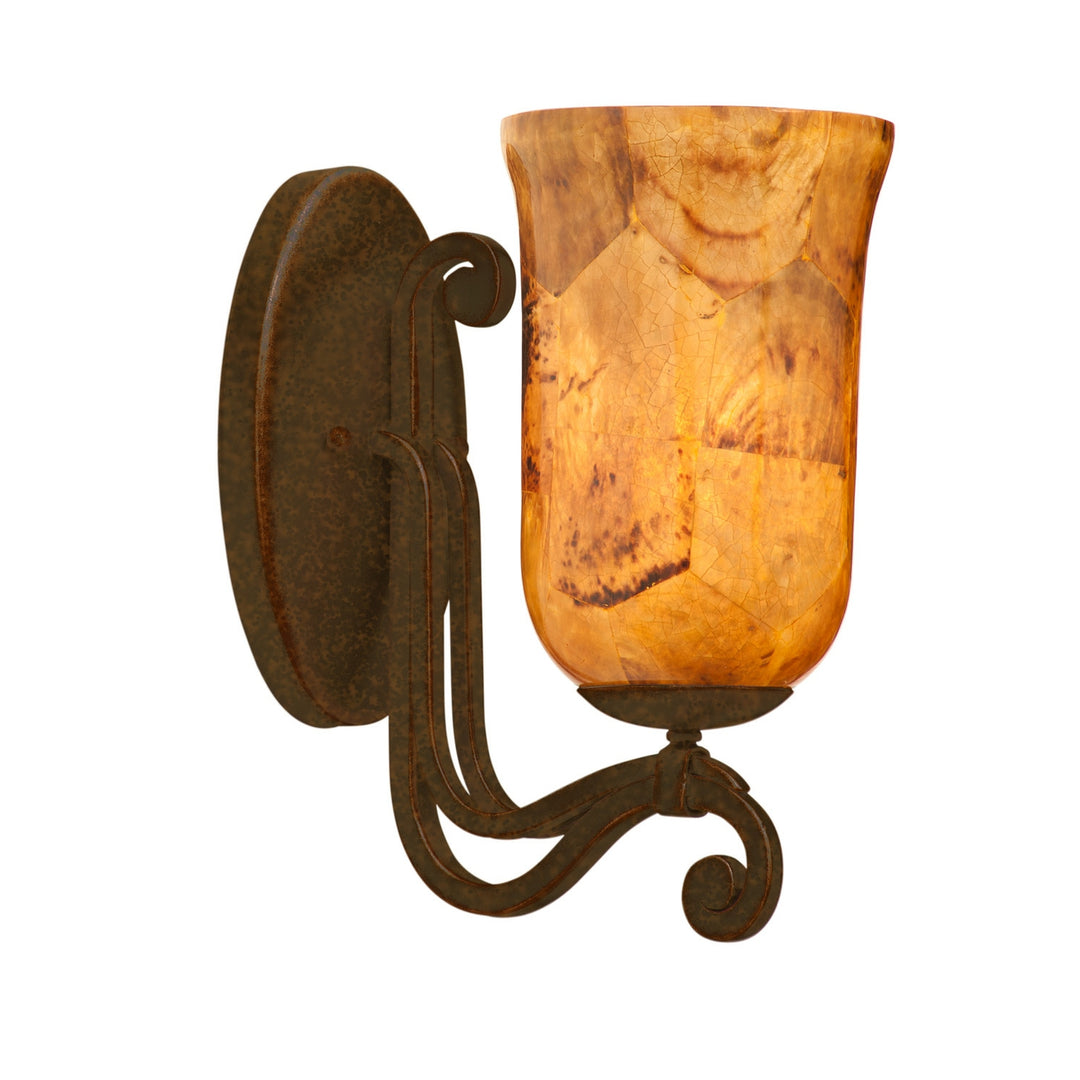 Kalco Somerset 4961TO/PENSH Wall Sconce Light - Tortoise Shell