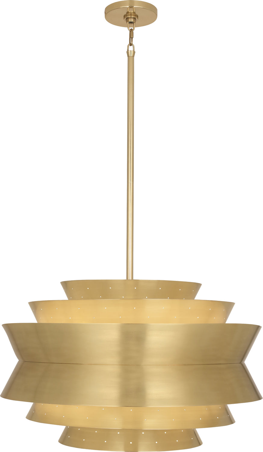 Robert Abbey Pierce 983 Pendant Light - Modern Brass