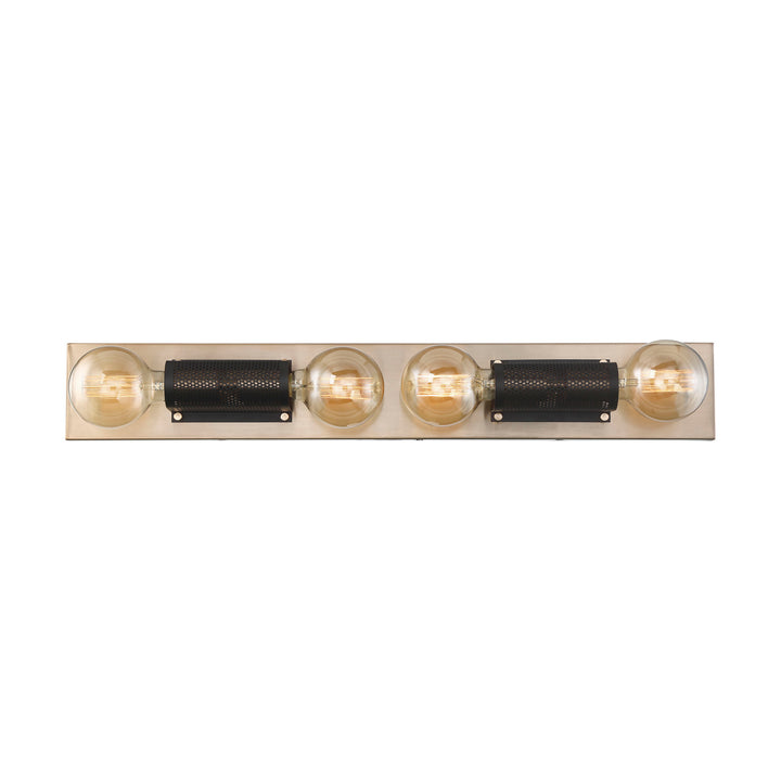 Nuvo Passage 60-6664 Bath Vanity Light 30 in. wide - Copper Brushed Brass / Black