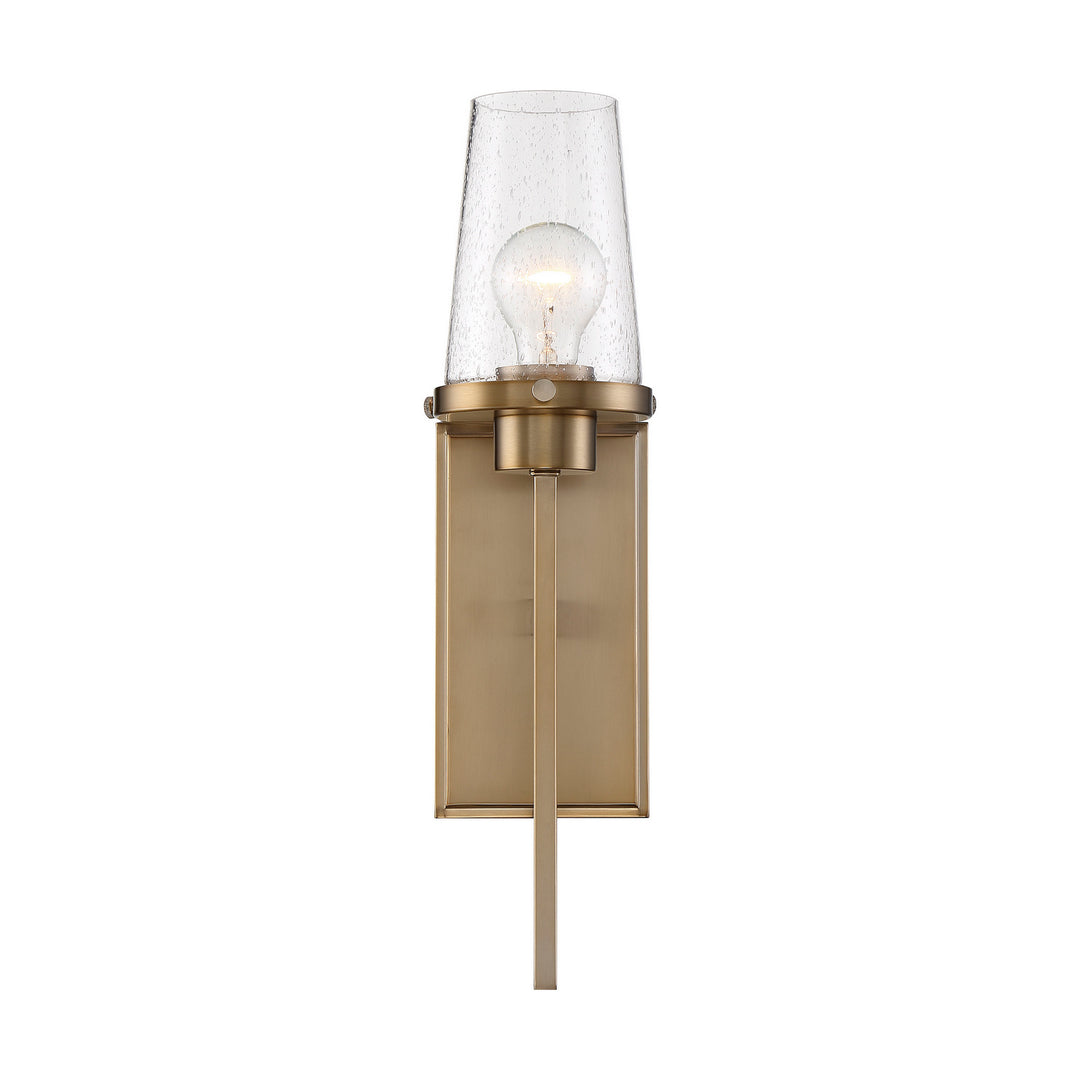 Nuvo Rector 60-6677 Wall Light - Burnished Brass