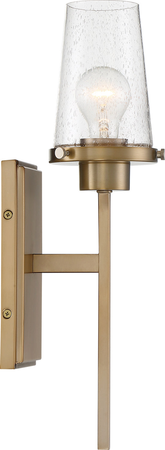 Nuvo Rector 60-6677 Wall Light - Burnished Brass