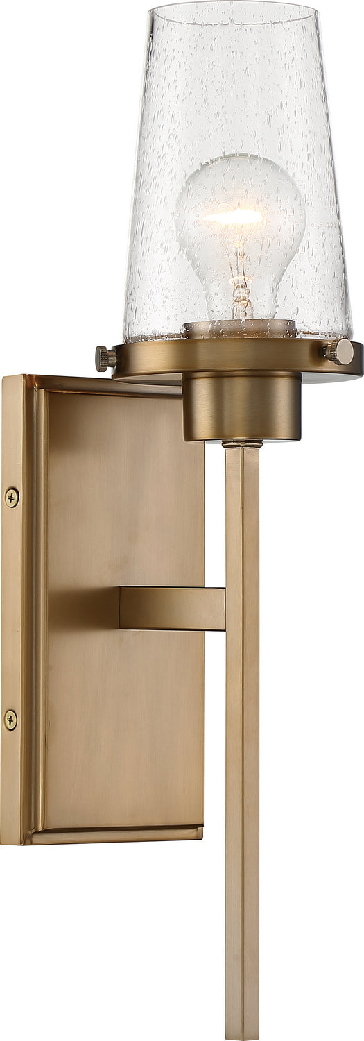 Nuvo Rector 60-6677 Wall Light - Burnished Brass