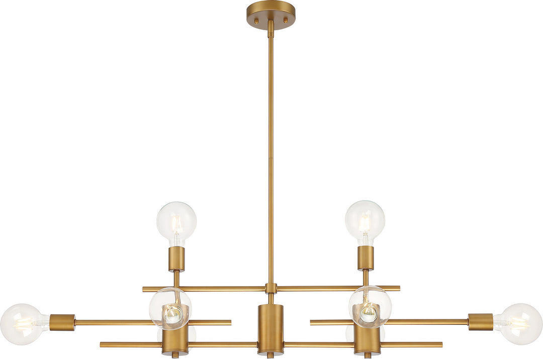 Nuvo Delphi 60-6872 Pendant Light - Aged Gold