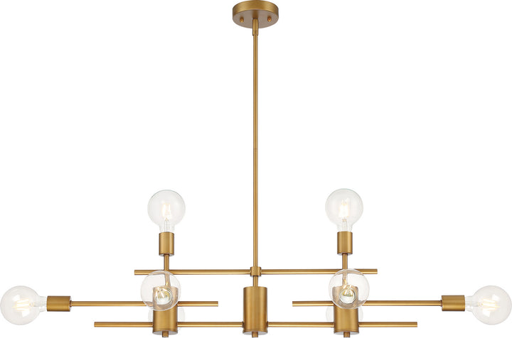 Nuvo Delphi 60-6872 Pendant Light - Aged Gold