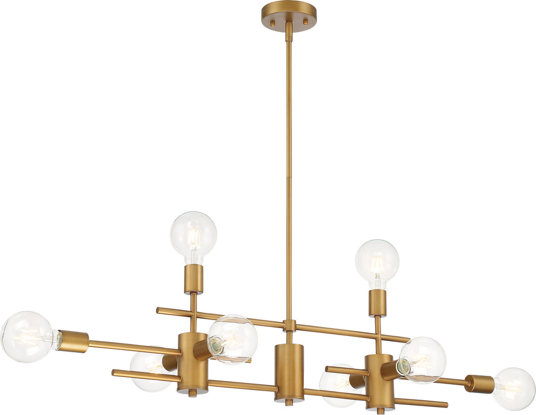 Nuvo Delphi 60-6872 Pendant Light - Aged Gold