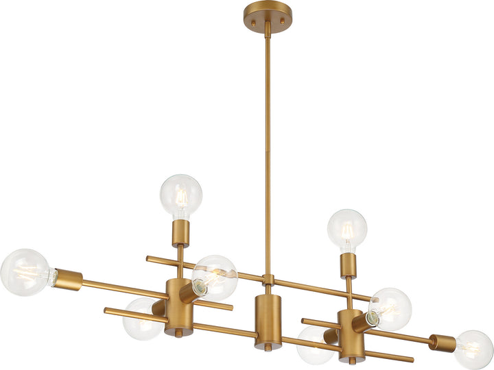 Nuvo Delphi 60-6872 Pendant Light - Aged Gold