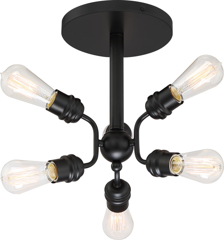 Nuvo Faraday 60-6916 Ceiling Light - Black