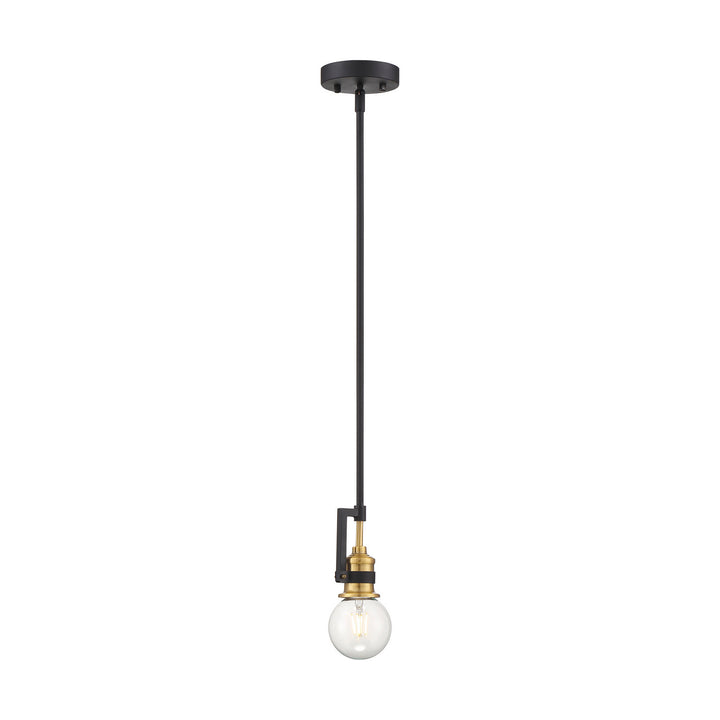 Nuvo Intention 60-6975 Pendant Light - Warm Brass / Black