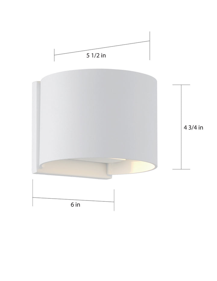 Nuvo Lightgate 62-1465 Wall Light - White
