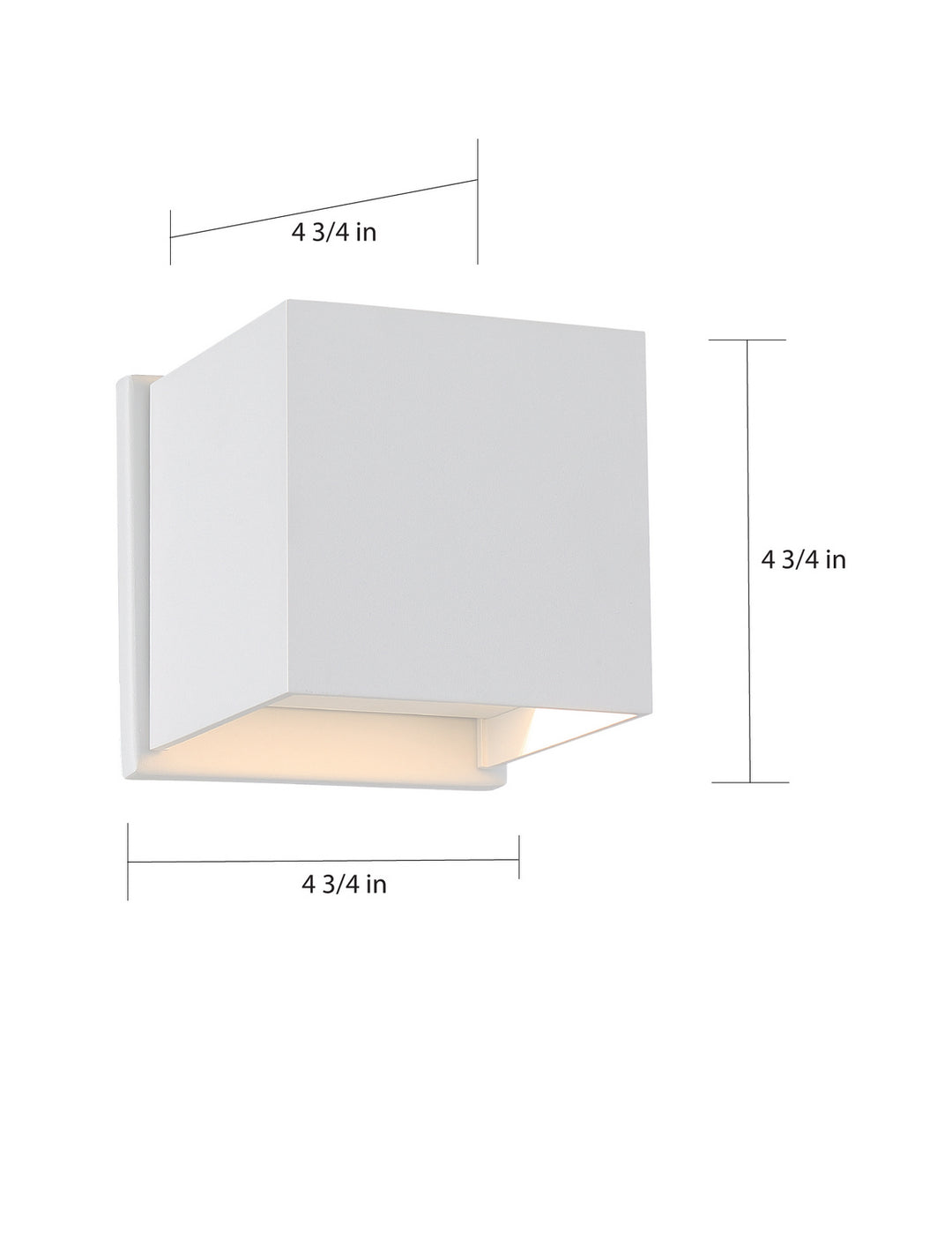 Nuvo Lightgate 62-1467 Wall Light - White