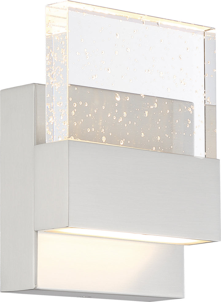 Nuvo Ellusion 62-1501 Wall Light - Polished Nickel