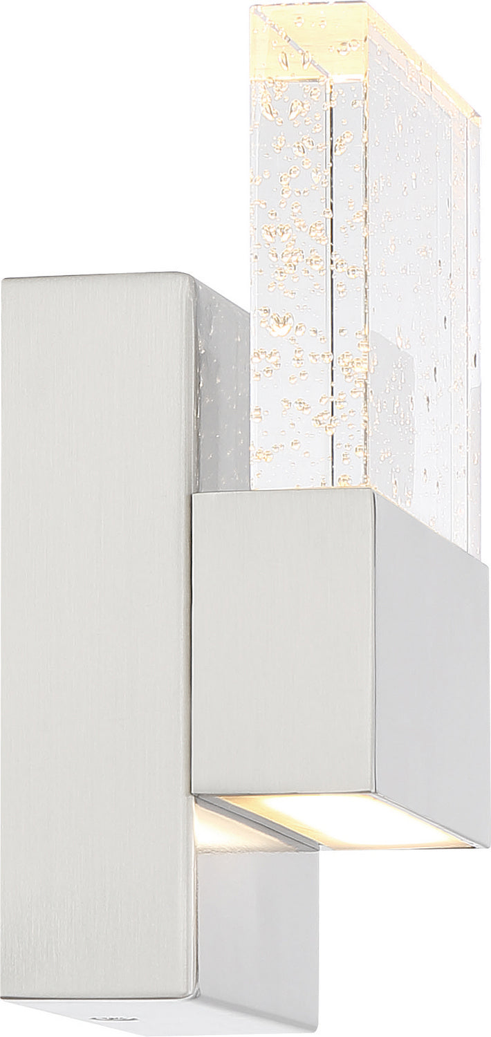 Nuvo Ellusion 62-1501 Wall Light - Polished Nickel