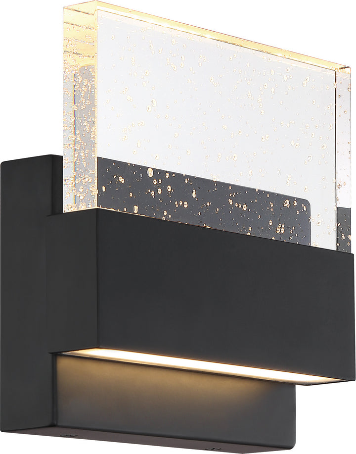 Nuvo Ellusion 62-1512 Wall Light - Matte Black