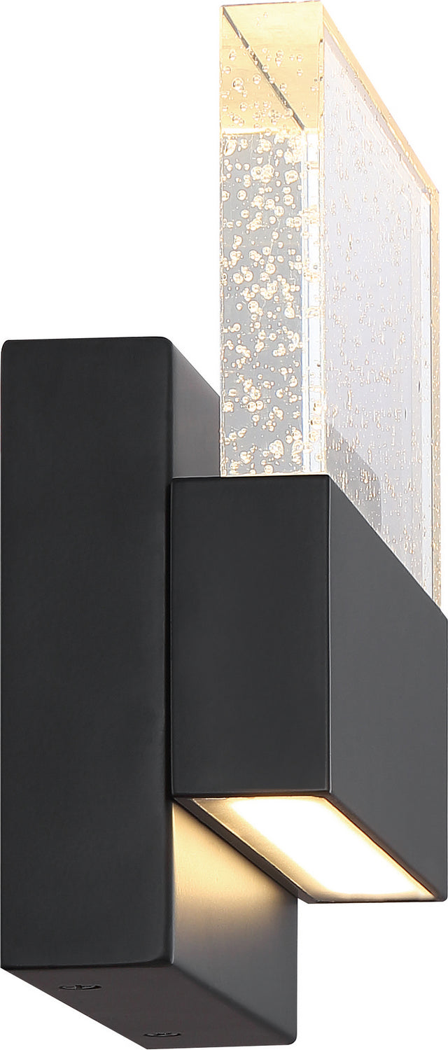 Nuvo Ellusion 62-1512 Wall Light - Matte Black