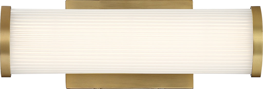 Nuvo Lena 62-1591 Bath Vanity Light 13 in. wide - Brushed Brass