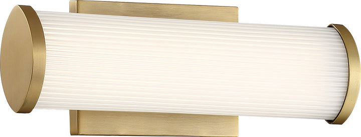 Nuvo Lena 62-1591 Bath Vanity Light 13 in. wide - Brushed Brass
