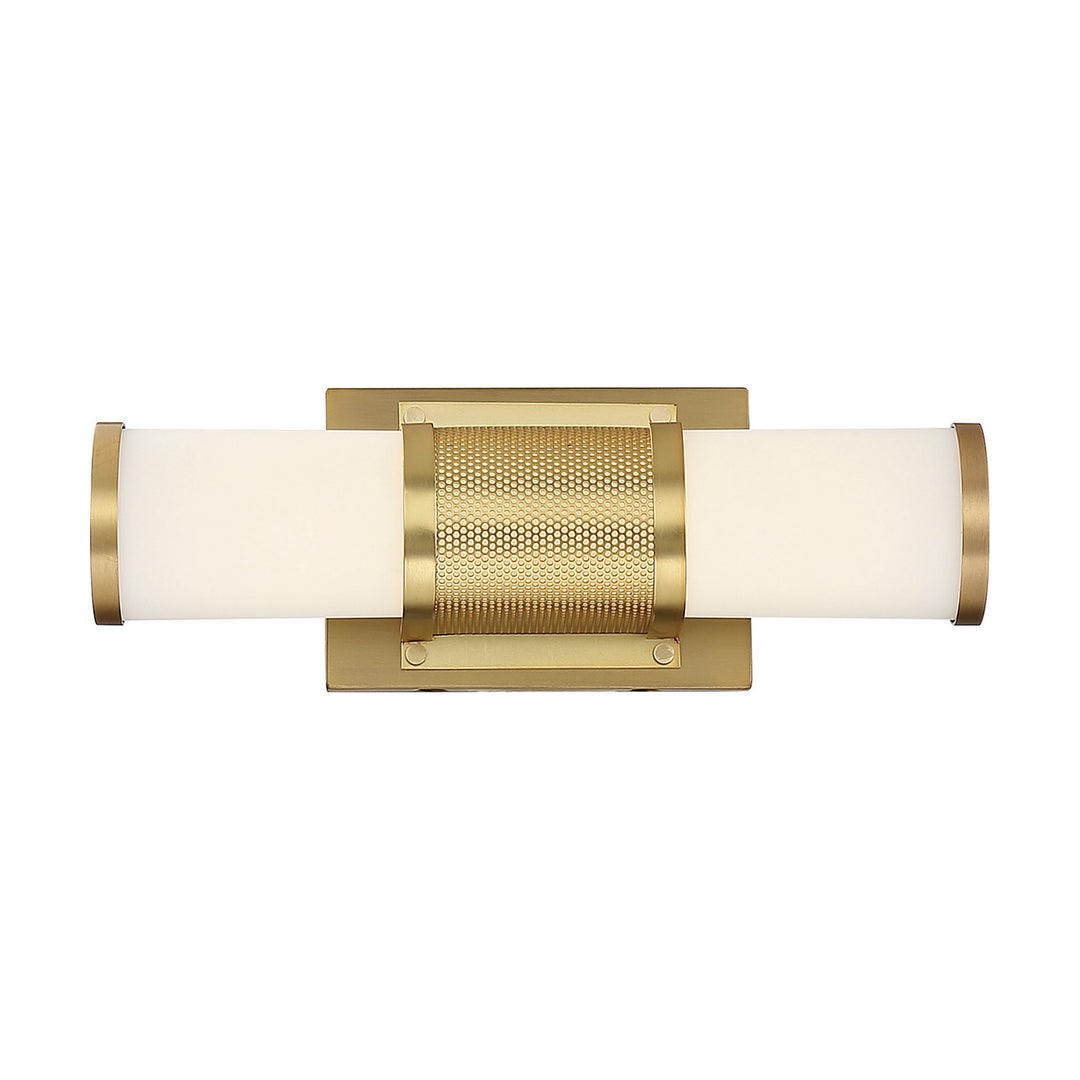 Nuvo Caper 62-1601 Bath Vanity Light 13 in. wide - Brushed Brass