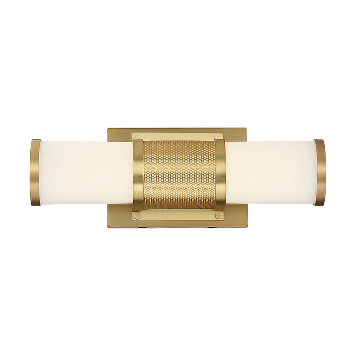 Nuvo Caper 62-1601 Bath Vanity Light 13 in. wide - Brushed Brass