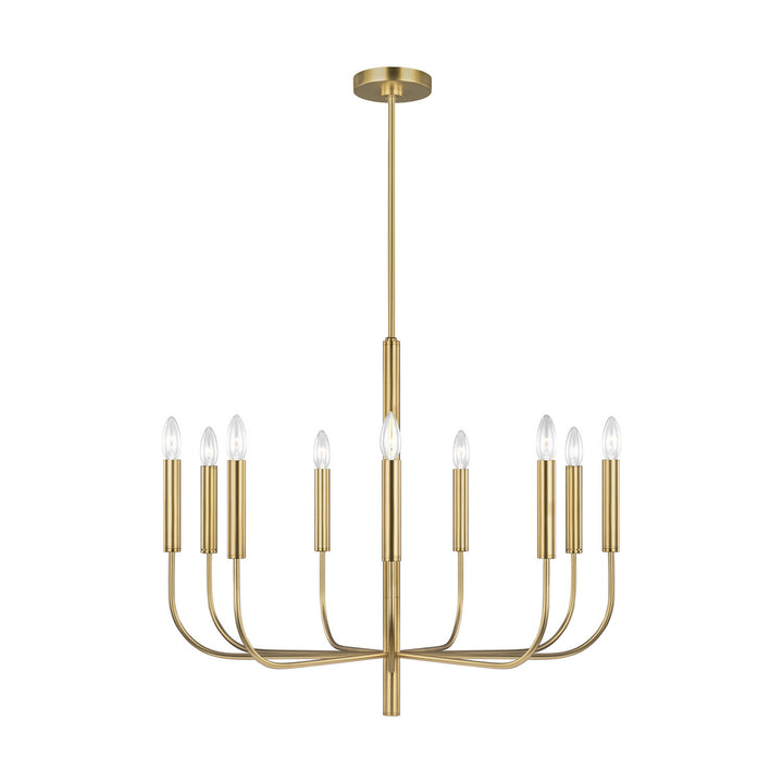 Visual Comfort Studio Brianna EC1009BBS Chandelier Light - Burnished Brass