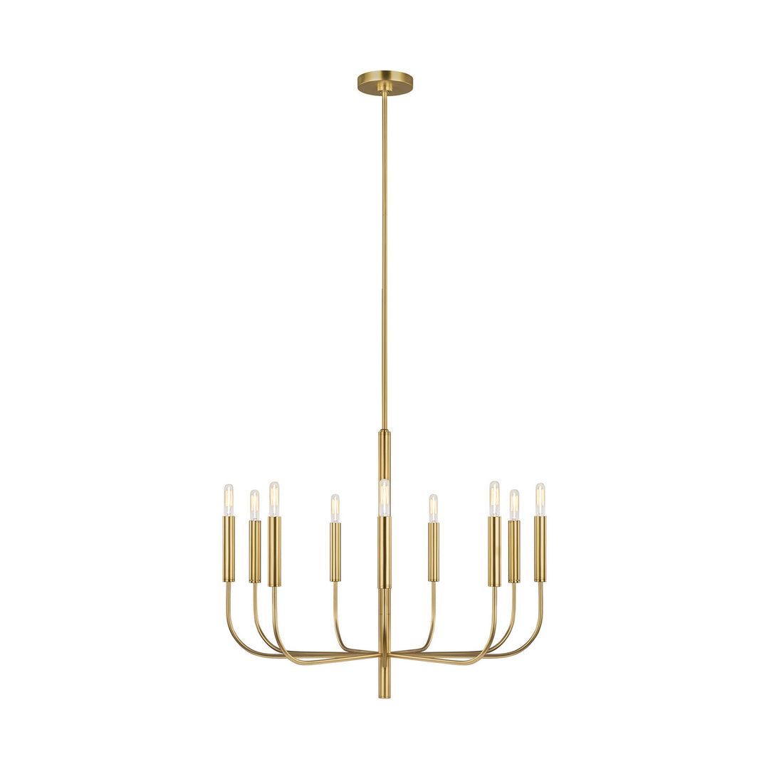 Visual Comfort Studio Brianna EC1009BBS Chandelier Light - Burnished Brass