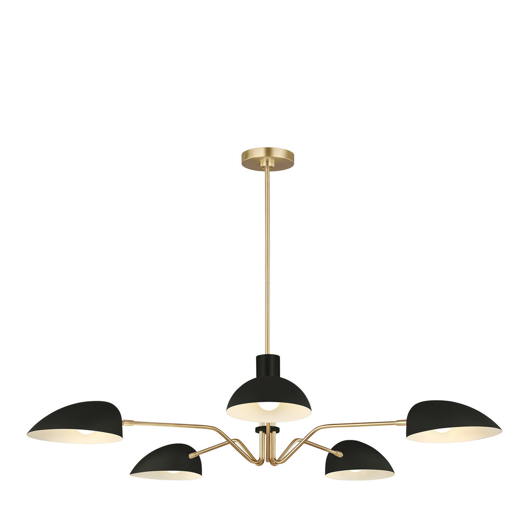 Visual Comfort Studio Jane EC1025MBK Chandelier Light - Midnight Black