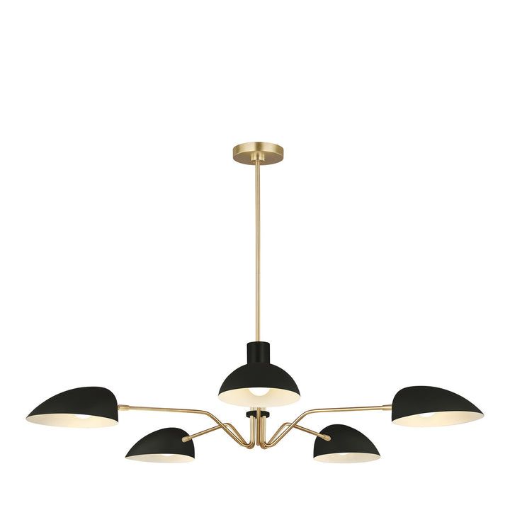 Visual Comfort Studio Jane EC1025MBK Chandelier Light - Midnight Black