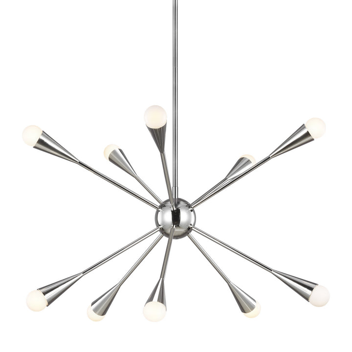 Visual Comfort Studio Jax EC10310PN Chandelier Light - Polished Nickel