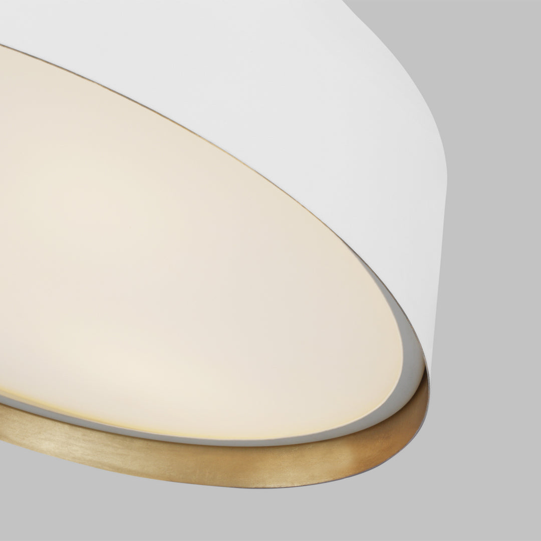 Visual Comfort Studio Asher EF1003MWT Ceiling Light - Matte White