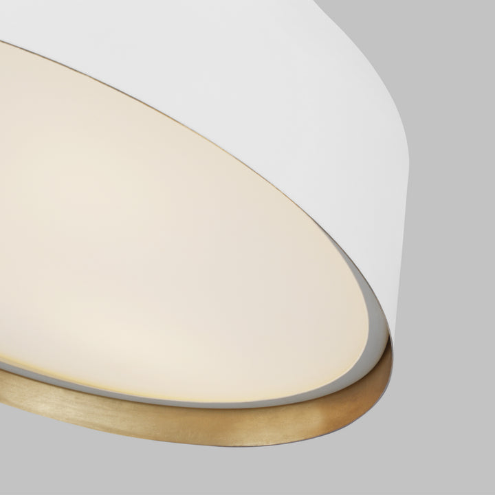 Visual Comfort Studio Asher EF1003MWT Ceiling Light - Matte White